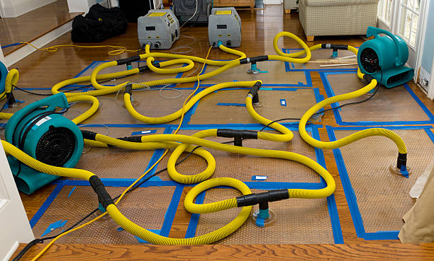 Professional Crawl Space Water Removal technician working in Netcong, NJ
